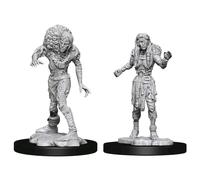 Le meravigliose miniature non verniciate di D&D Nolzur Assassino annegato e Aset