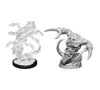 Le meravigliose miniature non verniciate di D&D Nolzur Tsucora Quori e Hashalaq