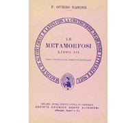 Le metamorfosi. Libro 3º. Versione interlineare