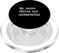 Le mie abilità nacho sono imbattibili Funny Nacho Minimalist PopSockets PopGrip per MagSafe