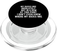 Le mie anatre non sono di fila, non so nemmeno dove sono PopSockets PopGrip per MagSafe