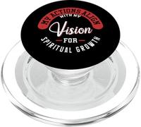 Le mie azioni si allineano con la mia visione per la crescita spirituale consapevole PopSockets PopGrip per MagSafe
