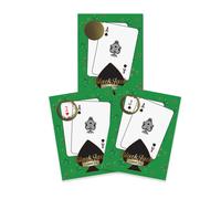 Le mie carte da gioco da grattare Casino Night Scratch Off Party da 26 pacchetti Gioco d'azzardo (Blackjack