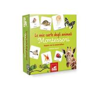 Le mie carte degli animali Montessori. Imparo con le nomenclature. Ediz. a colori. Con 35 Carte