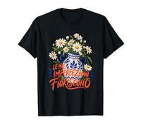 Le Mie Imperfezioni Fioriscono Maglietta