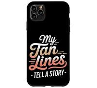 Le mie linee abbronzanti raccontano una storia Sunburn Custodia per iPhone 11 Pro Max