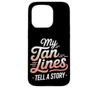 Le mie linee abbronzanti raccontano una storia Sunburn Custodia per iPhone 15 Pro