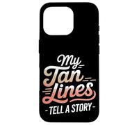 Le mie linee abbronzanti raccontano una storia Sunburn Custodia per iPhone 16 Pro