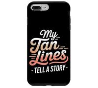 Le mie linee abbronzanti raccontano una storia Sunburn Custodia per iPhone 7 Plus/8 Plus