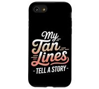 Le mie linee abbronzanti raccontano una storia Sunburn Custodia per iPhone SE (2020) / 7 / 8