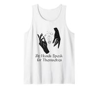 Le Mie Mani parlano per se Stessi Sordi ASL Expression Design Canotta