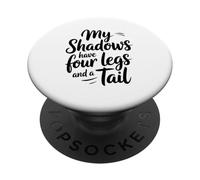 Le Mie Ombre Hanno Quattro Gambe E Una Coda Amante Della PopSockets PopGrip Adesivo