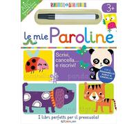 Le mie paroline. Scrivo&riscrivo. Ediz. a colori. Con pennarello