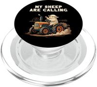 Le mie pecore chiamano umorismo per trattori agricoltori PopSockets PopGrip per MagSafe