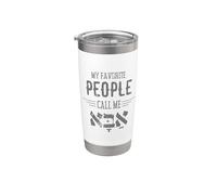 Le mie persone preferite mi chiamano Abba Hebrew Dad Hanukkah Bicchiere termico in acciaio inox doppia parete