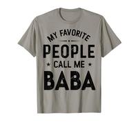 Le Mie Persone preferite Mi Chiamano Baba, Funny Baba Fathers Day Maglietta