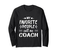 Le Mie Persone preferite Mi Chiamano Coach Maglia a Manica