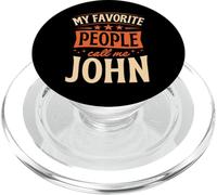 Le mie persone preferite mi chiamano John Nome personalizzato PopSockets PopGrip per MagSafe