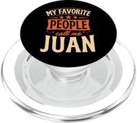 Le mie persone preferite mi chiamano Juan Nome personalizzato PopSockets PopGrip per MagSafe