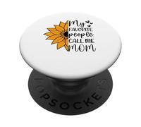 Le mie persone preferite mi chiamano mamma, mamma, nonna donna PopSockets PopGrip Adesivo