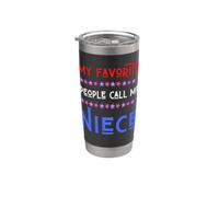 Le mie persone preferite mi chiamano nipote USA Patriotic 4 luglio Bicchiere termico in acciaio inox doppia parete