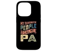 Le mie persone preferite mi chiamano Pa Festa del papà Custodia per iPhone 14 Pro