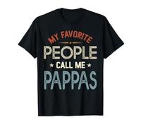 Le Mie Persone preferite Mi Chiamano Pappas Vintage Festa del papà Maglietta