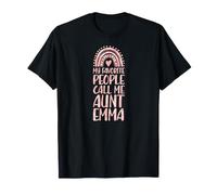 Le Mie Persone preferite Mi Chiamano Zia Emma Nome Zia Maglietta