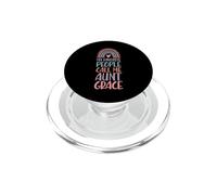 Le mie persone preferite mi chiamano zia grazia nome zia PopSockets PopGrip per MagSafe