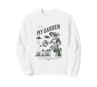 Le Mie Piante da Giardino Sono la mia Terapia resilienza Felpa