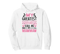 Le Mie più Grandi benedizioni chiamami Mawmaw Grandma Felpa con Cappuccio