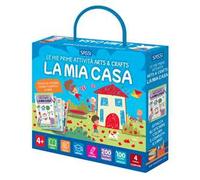 Sassi Junior – Le mie prime attività arts & crafts: La mia casa – Ediz. a colori con adesivi