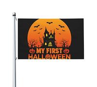 Le mie prime bandiere di Halloween per esterni 3x5 bandiera bifacciale per esterni con 2 occhielli in ottone bandiera casa cortile decorazione bandiere