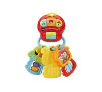 VTech Le Mie Prime Chiavi 3 in 1, Sonaglino Interattivo con Sensore Movimento, Sonaglio Neonato con Pulsante Luminoso, Gioco Neonato con Melodie e Frasi, Lingua Italiana, Batterie Incluse, 0-36 Mesi