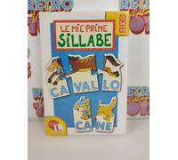 LE MIE PRIME SILLABE GIOCO BAMBINI 3-6 ANNI LISCIANI SIGILLAT VINTAGE EDUCATIVO
