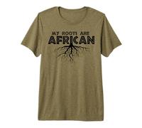Le Mie Radici Sono africane Maglietta Premium