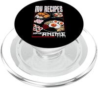 Le mie ricette hanno una citazione meme degli archi anime PopSockets PopGrip per MagSafe