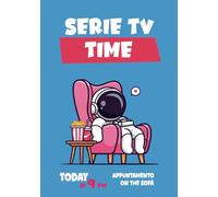 Le Mie Serie TV | Quaderno con schede per recensire e valutare serie tv per veri maratoneti | Idea regalo per amanti delle serie tv | Per Adulti e Ragazzi