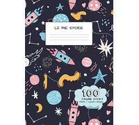 Le mie Storie - Pagine Story: Righe + Riquadro Disegno: Quaderno per bambini che amano scrivere e disegnare.