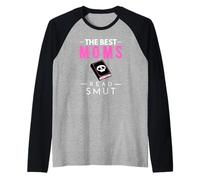 Le migliori mamme leggono Smut Dark Romance Book Lover Reader Maglia con Maniche Raglan