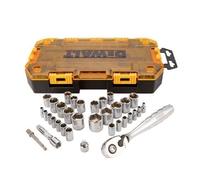 Le migliori offerte per DeWalt 3/8 Box Al Drive Set di prese a bussola 34...