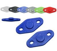 Le migliori offerte per Mirror Block Off Base Plates Billet Hole Covers for...