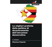 Le migliori pratiche della politica di decentramento dell'istruzione democratica: In Zimbabwe