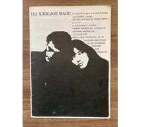 Le milieu du monde Olimpia Carlisi Philippe Léotard 1974 Danish Movie Program