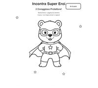 Le Mini Avventure dei Supereroi Animali e impara l'inglese: 20 mini storie in inglese con illustrazioni da colorare