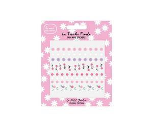 Le Mini Macaron - Le Petit Jardin Floral Edition - Mini Nail Stickers Unghie finte 7 g unisex