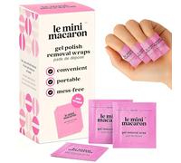 Le Mini Macaron Remover Kit | Impacchi per rimuovere lo smalto gel soak off | 100 pezzi