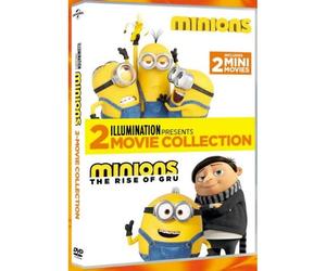 Le Minions + 2 Il Era una Volta Gru DVD Nuova