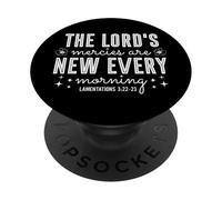 Le Misericordie del Signore Sono Nuove Ogni Mattina PopSockets PopGrip Adesivo