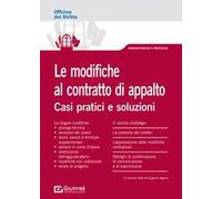 Le modifiche al contratto d'appalto